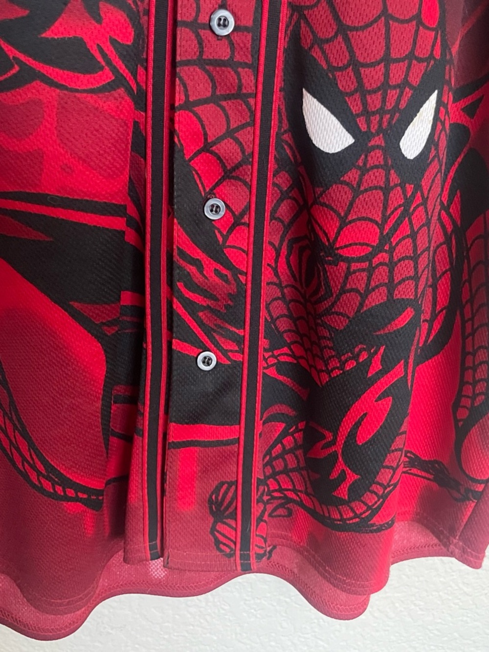 Vintage 2002 Marvel Spider-Man Baseball Jersey - Picture 9 of 9